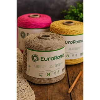 🧶 Barbante EuroRoma 1kg Fio 8 – Qualidade, Resistência e Sustentabilidade em Oferta na Shopee