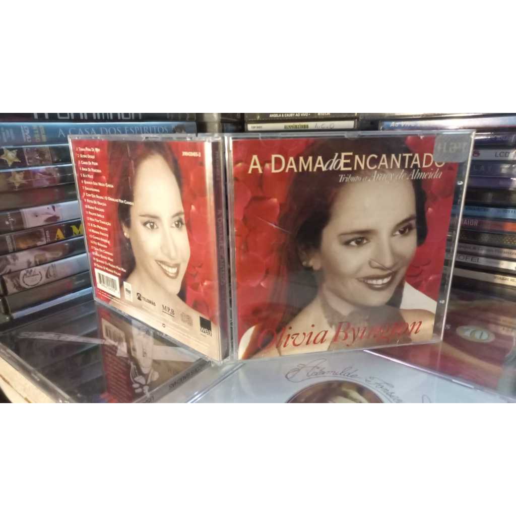Cd Olivia Byington, A Dama do Encantado, 1997 - Impecavel Tributo Araçi de Almeida