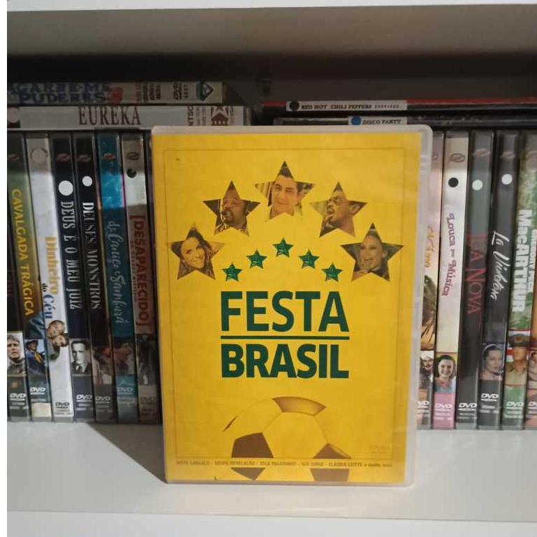DVD FESTA BRASIL (DIVERSOS ARTISTAS)