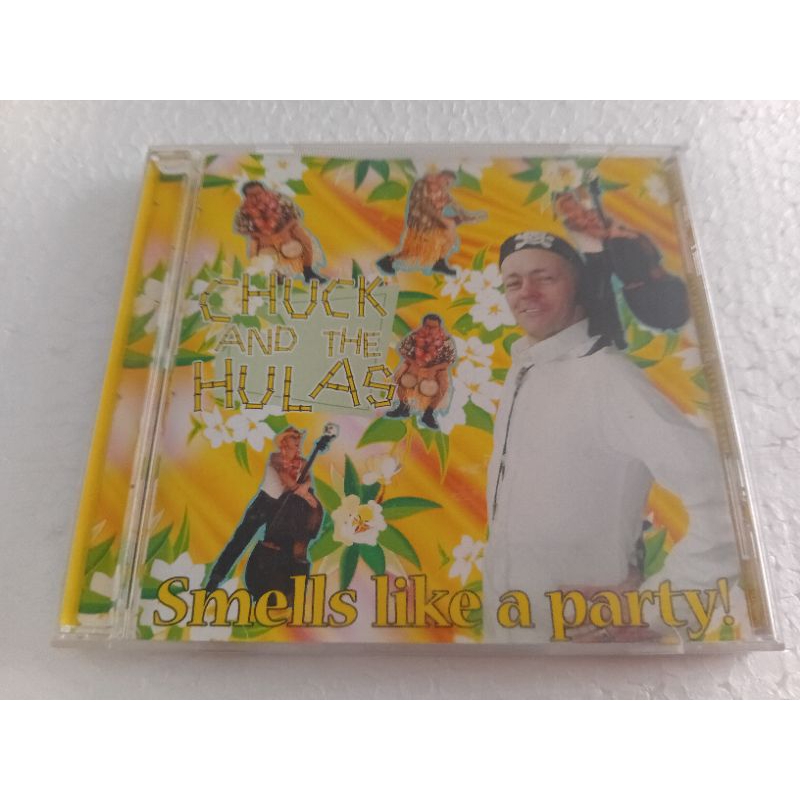 CD Chuck and the hulas smells like a party! rockabilly (frantic flintstones) importado ótimo estado mídia e capa