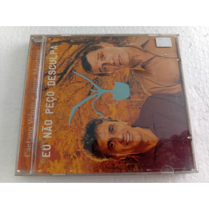 CD Caetano Veloso e Jorge mautner eu não peço desculpa ótimo estado mídia e capa