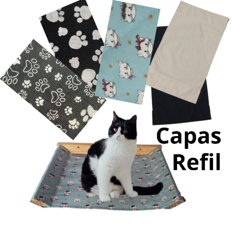 Capa de Tecido de Cama Pequena Para Gato Norisil, Refil Para Revezar ou Limpeza. em Oferta na Shopee