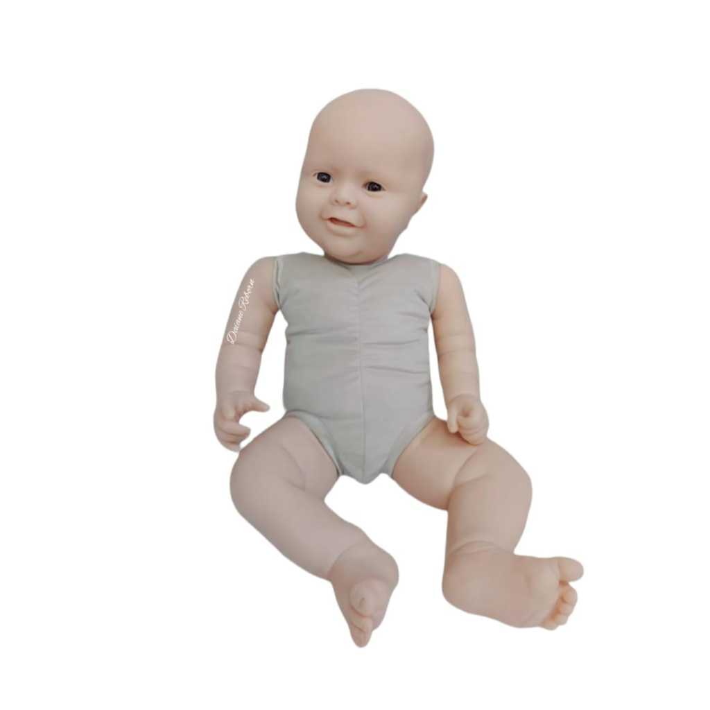 Molde P/ Confecção Bebê Reborn Kodi Bear C/ Corpinho Tecido E Olhos