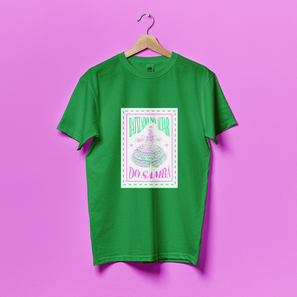 Camiseta Mangueira 2017 - Baianas. São Cosme e Damião. Carnaval, samba, escola de samba
