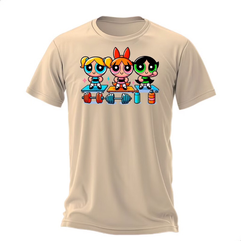 CAMISETA MENINAS SUPER PODEROSAS FLORZINHA CAMISA 100% Algodão premium pilates academia crossfit