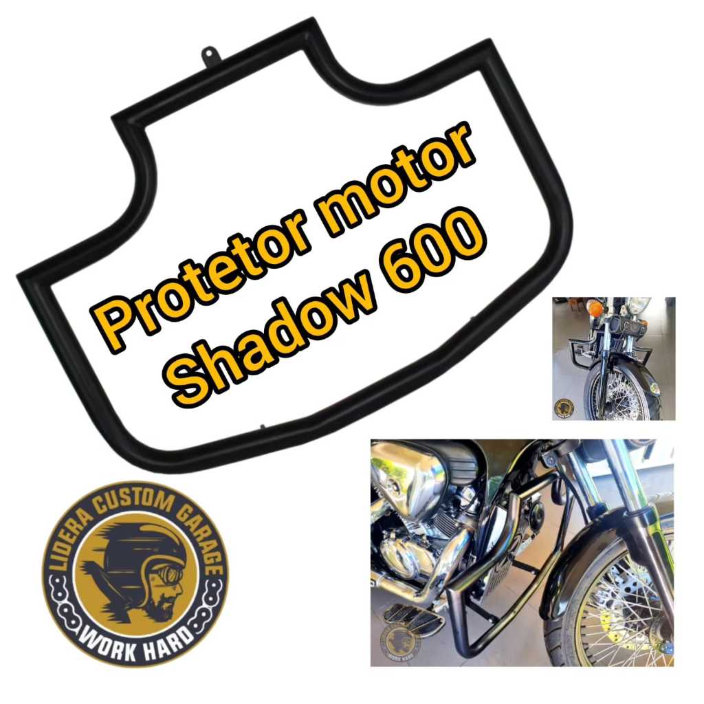 Protetor De Motor Mata Cachorro Para Honda Shadow 600