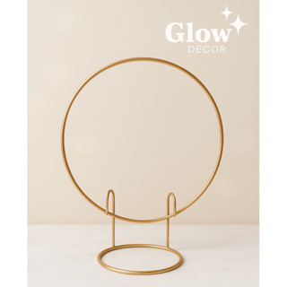 Mini Arco Suporte de Mesa Redondo Em Ferro Dourado para Decoração de Festa Pegue e Monte em Oferta na Shopee
