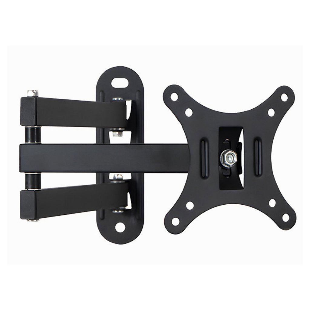 Suporte Tv Tri Articulado Lcd Led Plasma 10 A 26 e 32 A 55 Pol Para Parede VESA 75x75mm/100x100mm em Oferta na Shopee
