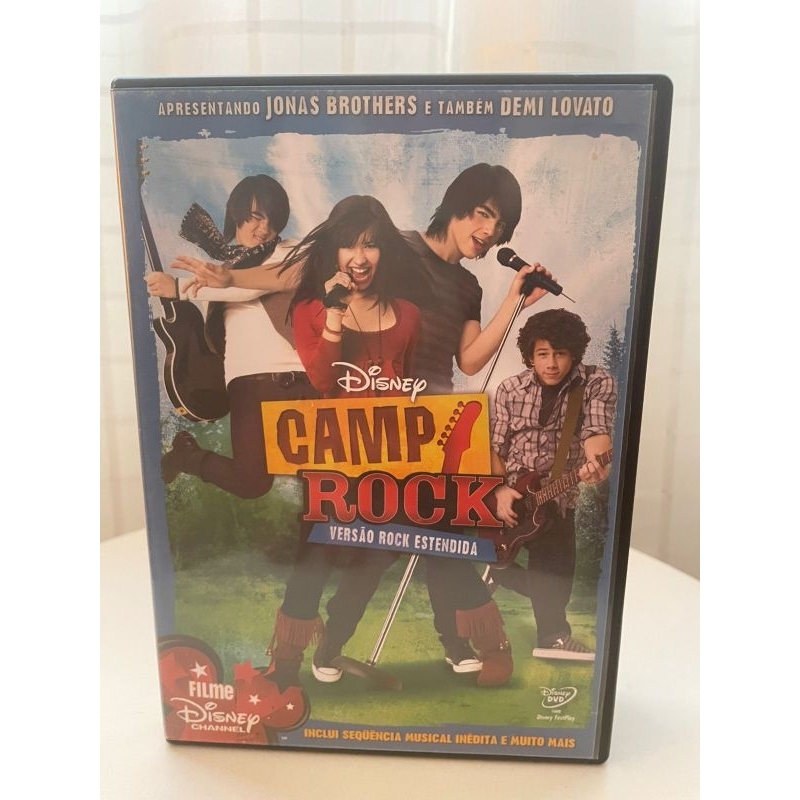 🎸 DVD Duplo Camp Rock - Versão Rock Estendida Demi Lovato Jonas Brothers  🎤