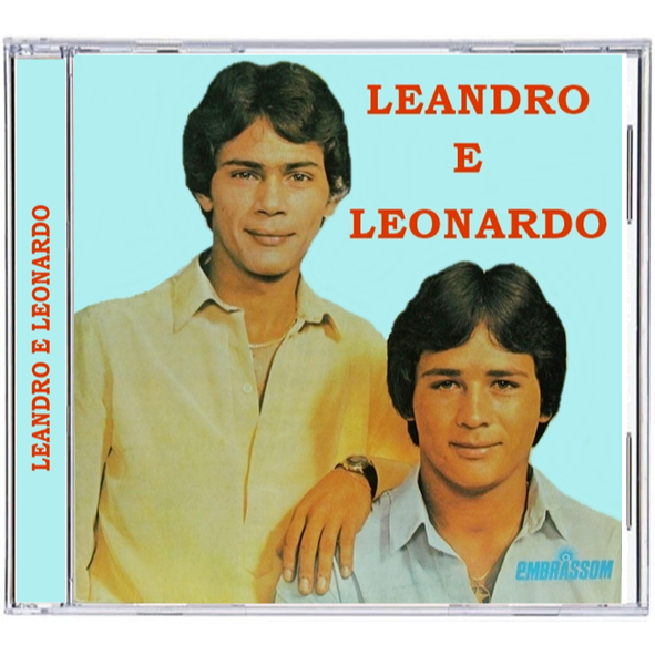 CD LEANDRO E LEONARDO - A CONSTRUÇAO 1983 / EDÇAO VINYÇ DISC