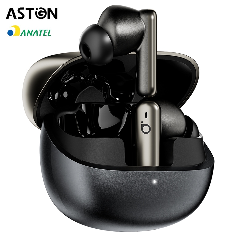 Astgn X Basike Wireless OWS estéreo Bluetooth fone de ouvido à prova d'águaANC Bluetooth V5.4 em Oferta na Shopee