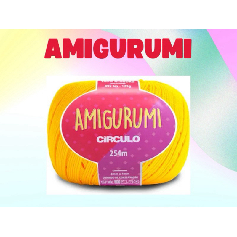 Linha Amigurumi Círculo em Oferta na Shopee