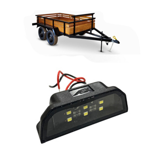 Lanterna Luz Placa LED 12V 24V Caminhao Carretinha em Oferta na Shopee