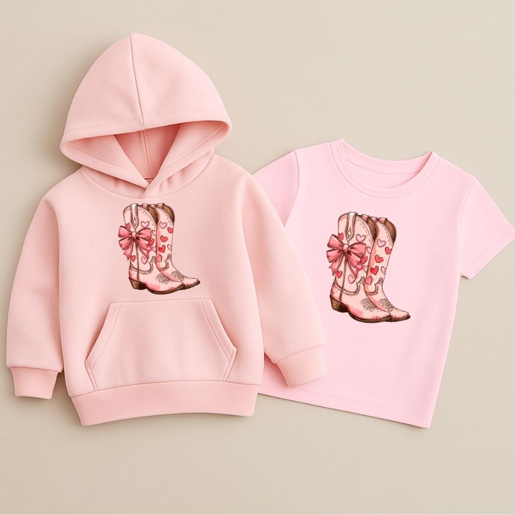 Moletom Country Infantil Kit Com Blusa Conjunto Estiloso Bota Moda Country