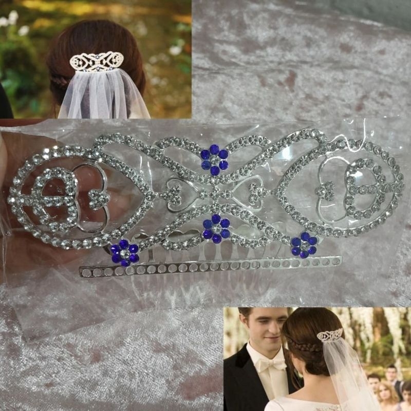 Pente de Cabelo Crepúsculo Bella Swan Casamento Amanhecer
