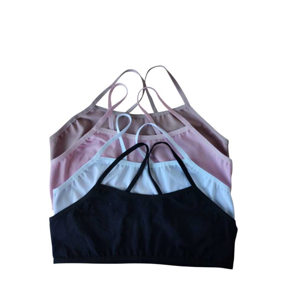 kit 4 top juvenil menina mocinha cotton pre adolescente(4 -16 ANOS) em Oferta na Shopee