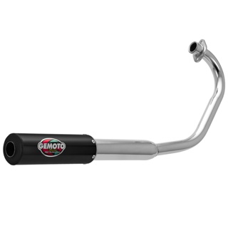 Escapamento Escape Gemoto Racing Para Moto Titan Ks 125 Fan 2000 Até 2008 em Oferta na Shopee