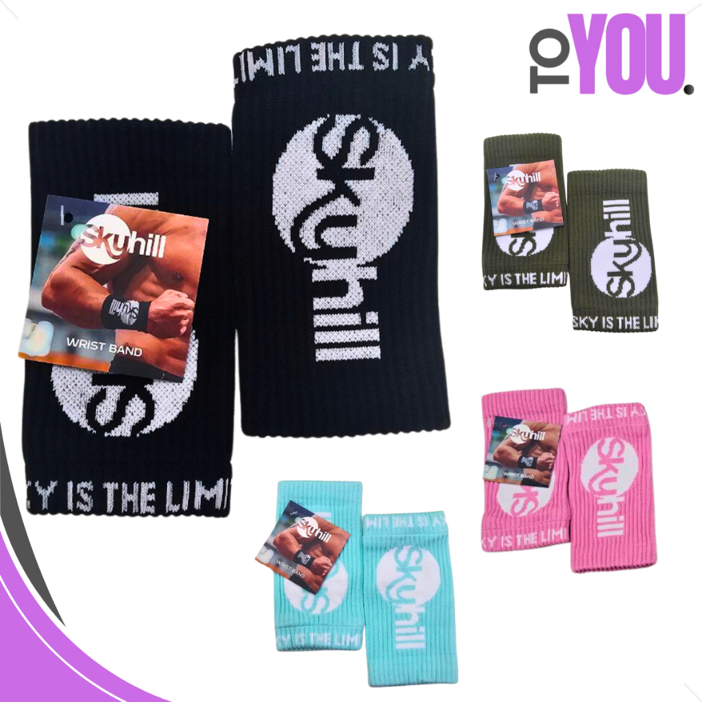 Munhequeira Canelada de Suor SkyHill Crossfit Original