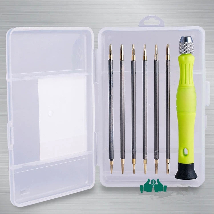 Kit Jogo de Chaves de Precisão 12 Peças para Reparos de Eletrônicos, Relógios e Dispositivos Finos em Oferta na Shopee