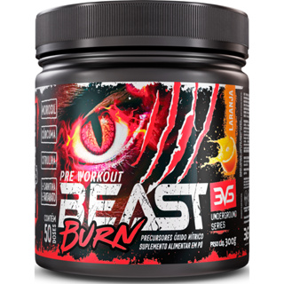 PRÉ TREINO BEAST BURN 300g - O Único Com Morosil, Beta Alanina, Cafeína, Arginina, e Muito Mais em Oferta na Shopee