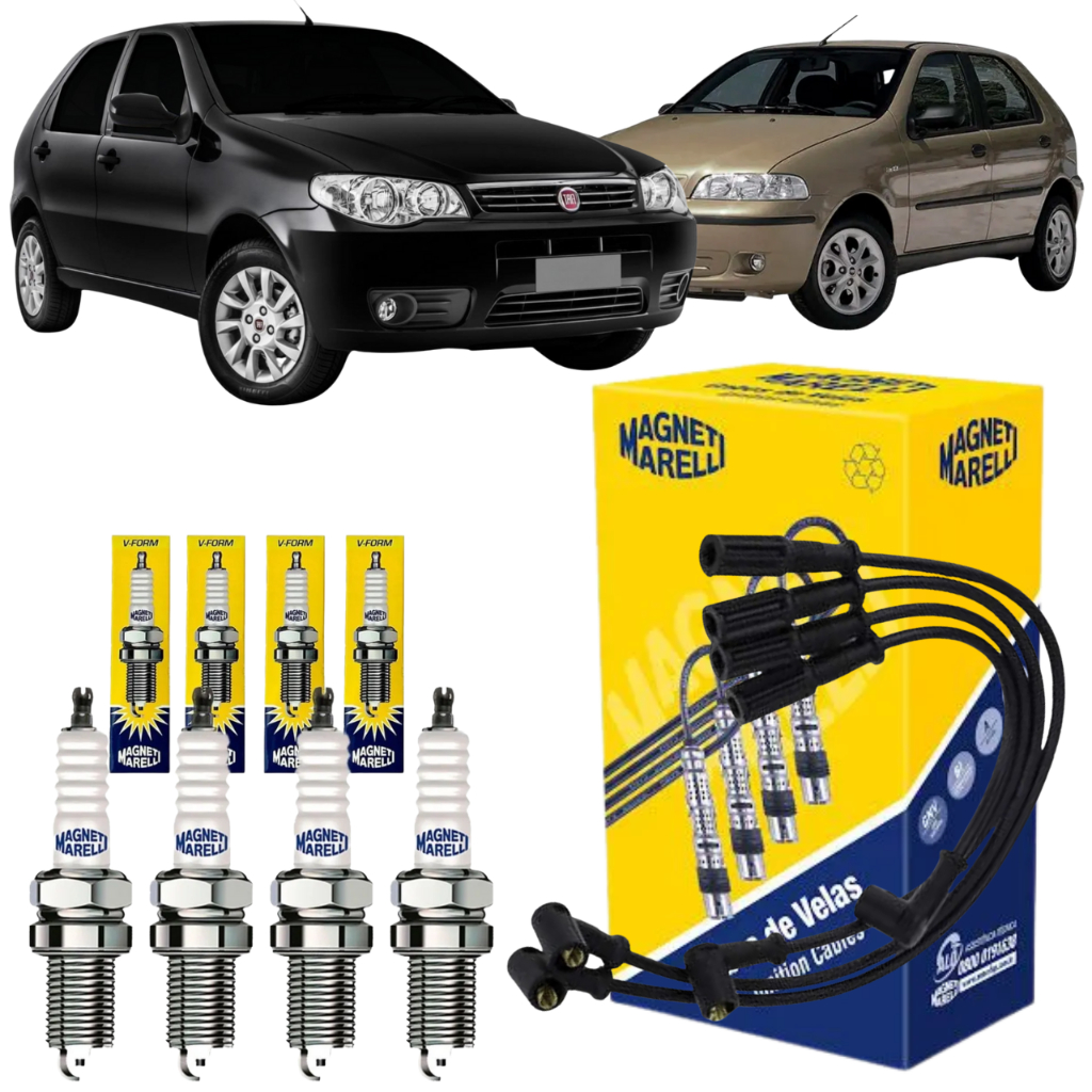 Kit Cabo E Vela Palio Siena 1.0 1.3 Fire 2001 2002 2003 2004 2005 2006 2007 2008