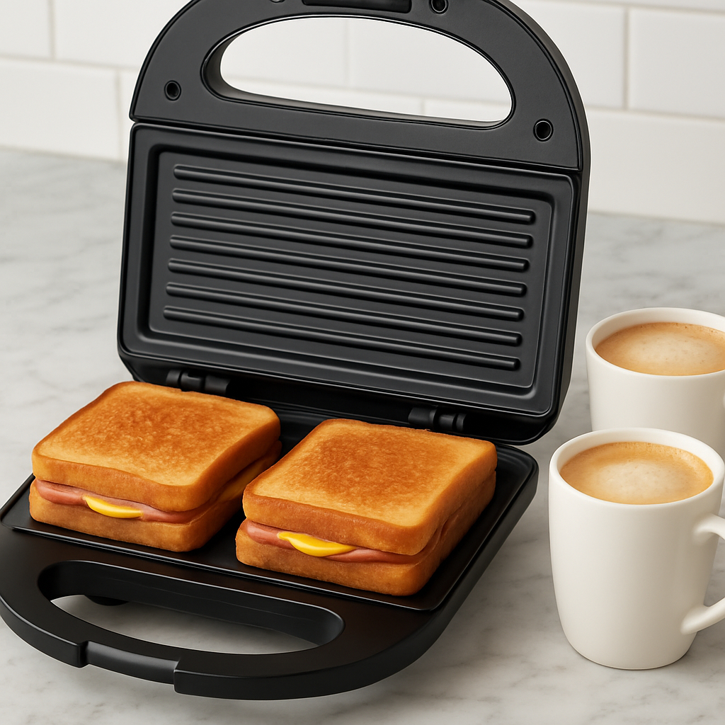 Sanduicheira Grill Itatiaia Essencial 127V Portatil Antiaderente