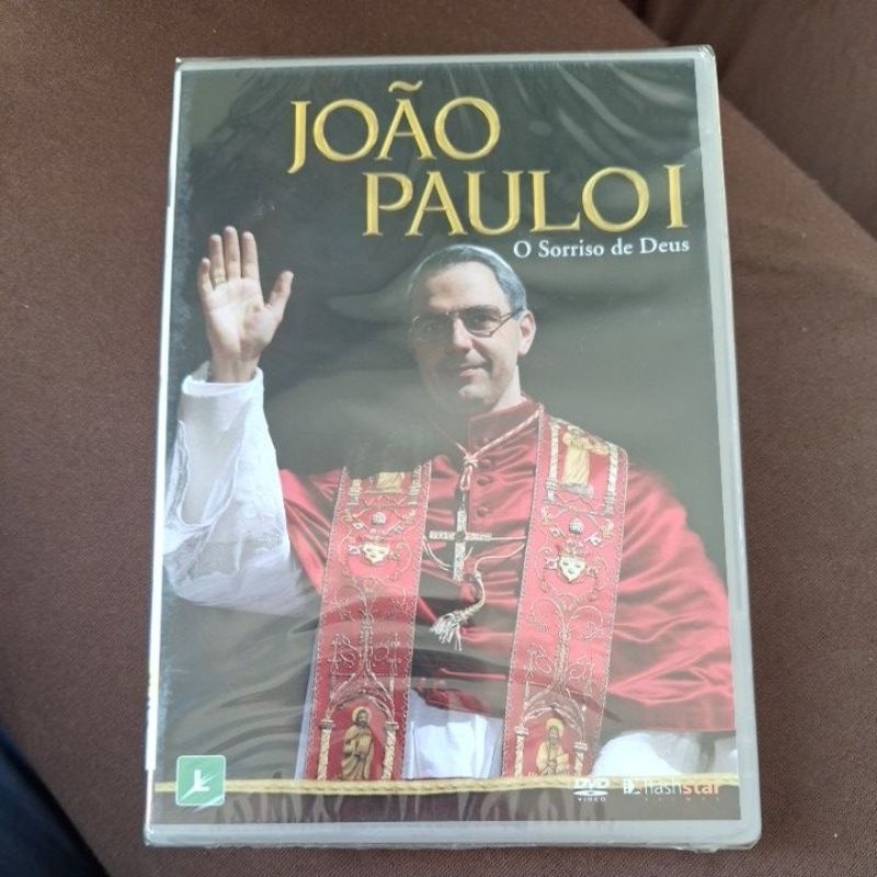 dvd João Paulo I o sorriso de Deus original (lacrado)