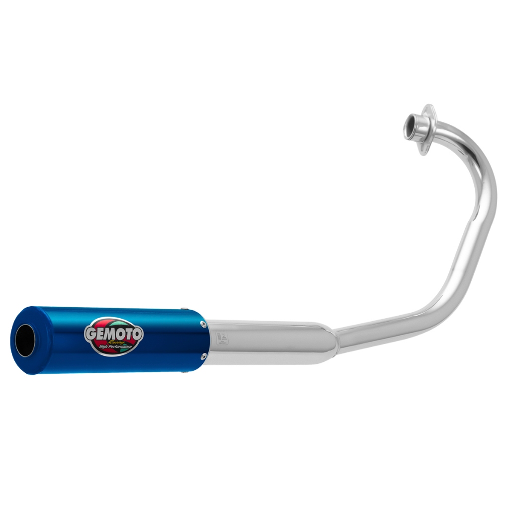 Escapamento Moto Racing Gemoto Compatível Com TITAN KS/ES 150 2004 a 2008 em Oferta na Shopee