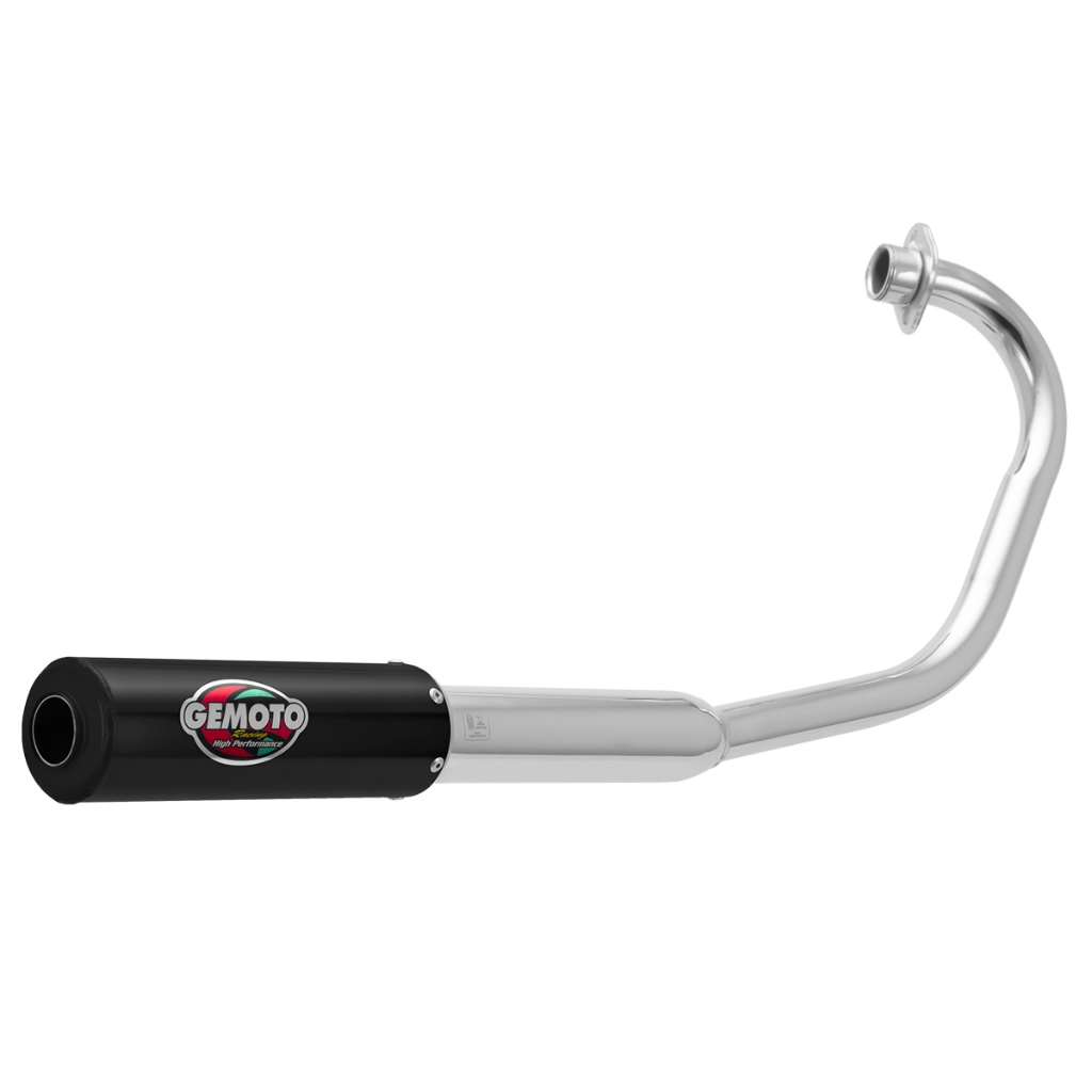 Escapamento Escape Moto Gemoto Racing Titan Ks Es 150 2004 2005 2006 2007 2008 em Oferta na Shopee