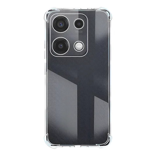 Capa Case Anti Impacto Silicone + 2 Privacidade Spy P/ Redmi Note 14s Transparente Anti Impacto