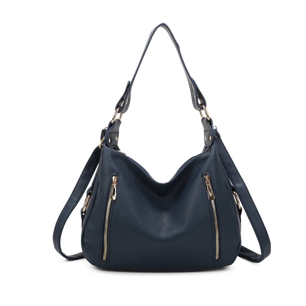 Bolsa Feminina De Ombro Couro Sintético Alça Comprida Transversal Tiracolo RK-2509 em Oferta na Shopee