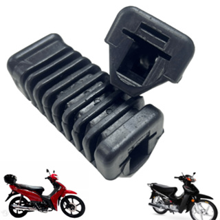 Par Borracha do Estribo (Pedaleira) dianteira Shineray Jet 2x 125 Phoenix Gold 50cc Dafra Zig 50cc em Oferta na Shopee