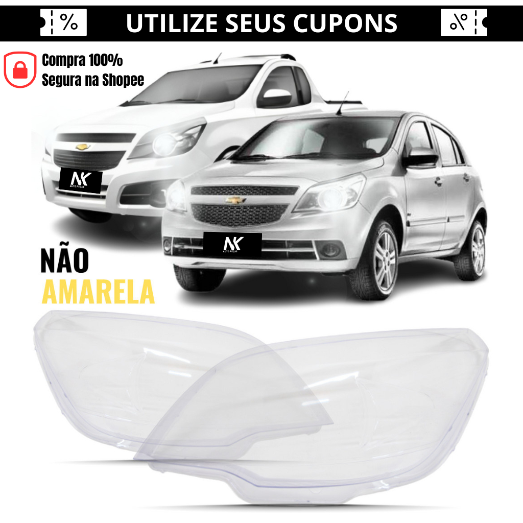 Par/Un Lente Farol Agile Montana 2008 2009 2010 2011 2012 2013 2014 2015 Lentes