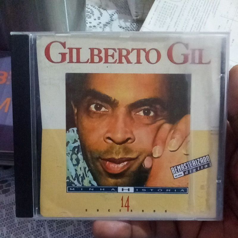 Cd Original Usado - Minha História - Gilberto Gil