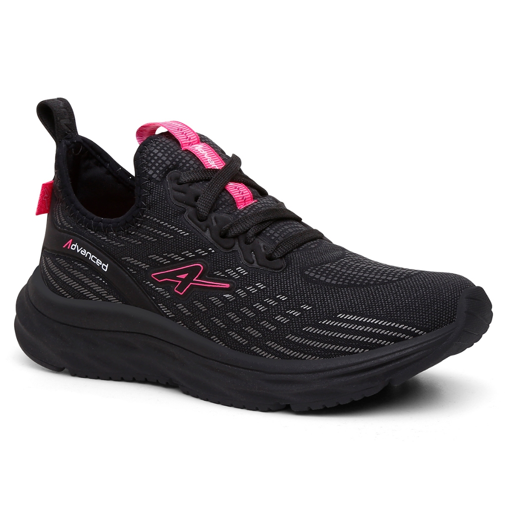 Tênis Feminino Advanced Run Academia Fitness Flexível VL061 em Oferta na Shopee