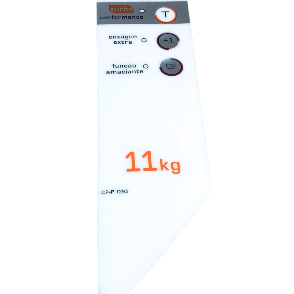 Painel Branco Decorativo Compatível Adesivo Brastemp Bwc11a
