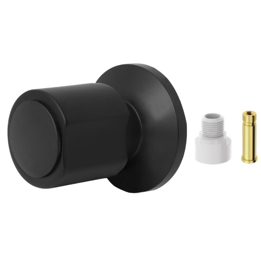 Acabamento Registro C40 Gaveta Ou Pressão Preto Acabamento Fosco Fabrimar em Oferta na Shopee