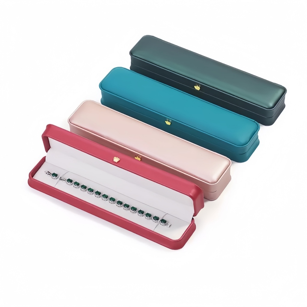 Jóia Caixa Estojo Presente Para Pulseira Maleta Caixa Couro 23x5 em Oferta na Shopee