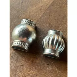 KITS DE 10 MEIA BOMBINHAS PASSADOR PARA TRAIA LISO MEXERICA MIXIRICA AMARELAMULADEIRO EBERLE REPLICAS DE ALPACA EM METAL
