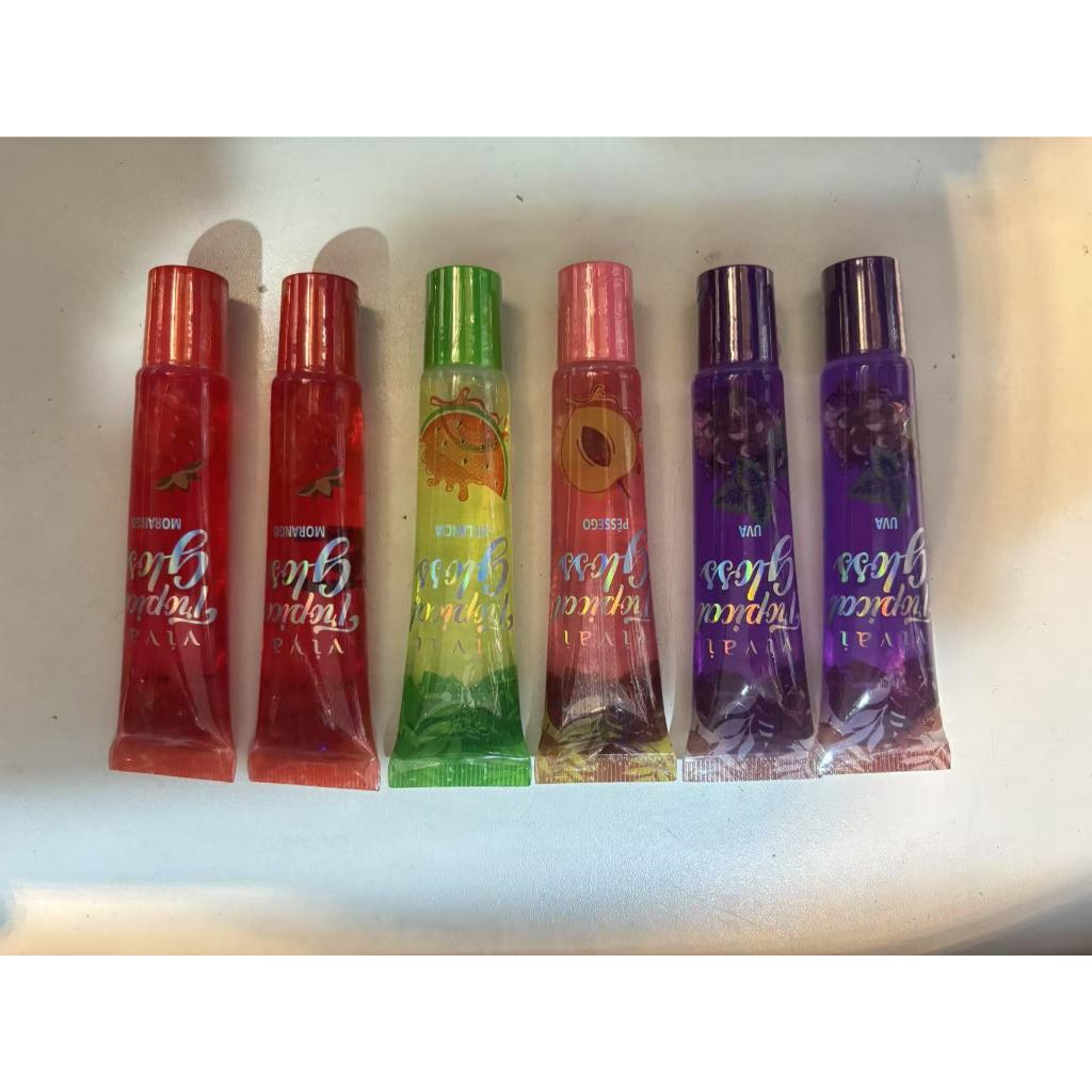 tropical gloss com vitamina  E  e cheiro de fruta 3044.1.1