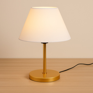 Abajur Luminária de Mesa Cúpula Injetada  Escritório Quarto Recepção Decoração Sala Moderno em Oferta na Shopee