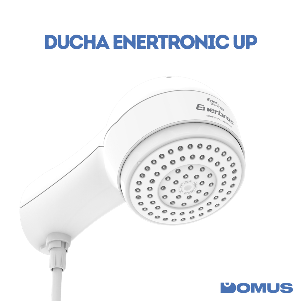 Chuveiro Ducha Enertronic Up Branca 127V 220V Enerbras