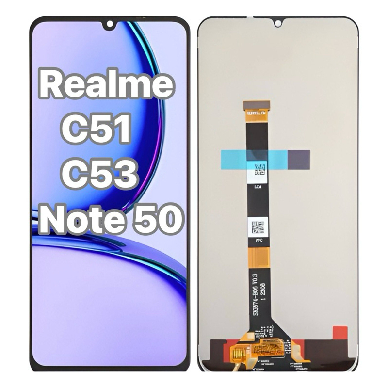 Tela Frontal Para Realme C51/ C53 Rmx3830 Sem Aro em Oferta na Shopee
