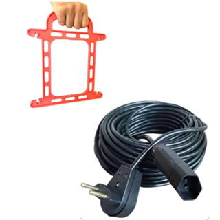 Extensão Elétrica 10 Metros Cabo Pp2x1,0mm Reforçada 110/220volts Bivolt Reta com Suporte em Oferta na Shopee