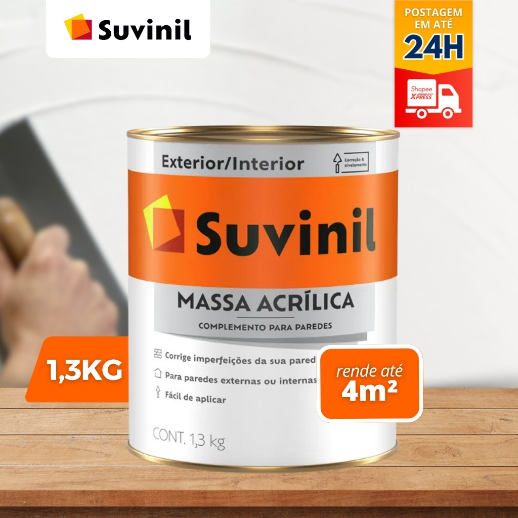 Massa Acrílica 1.3kg Suvinil