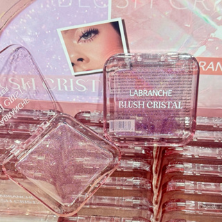 Blush Cristal Mágico Transparente - Labranche，Textura Leve e Brilhante para Pele Natural,Efeito Dewy em Oferta na Shopee