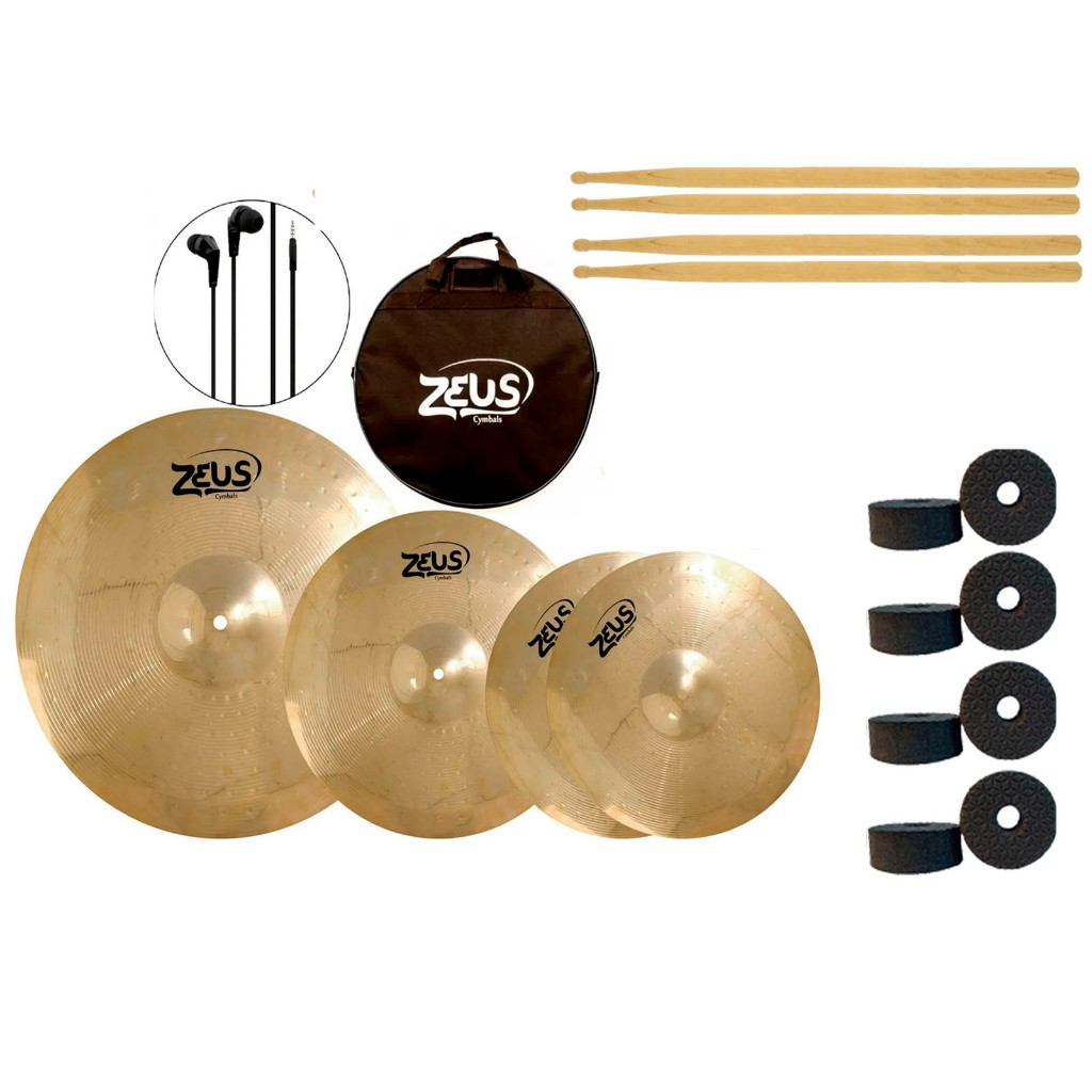 Kit De Pratos Zeus Beginner Set C 14 16 20 em Oferta na Shopee