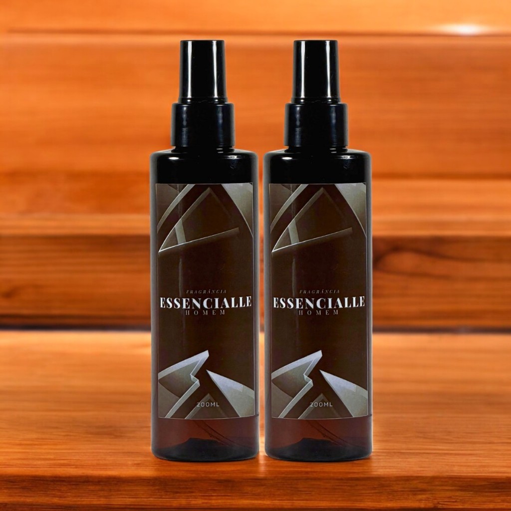 Kit 2 Body Splash Masculino Essencial - 200ml cada em Oferta na Shopee