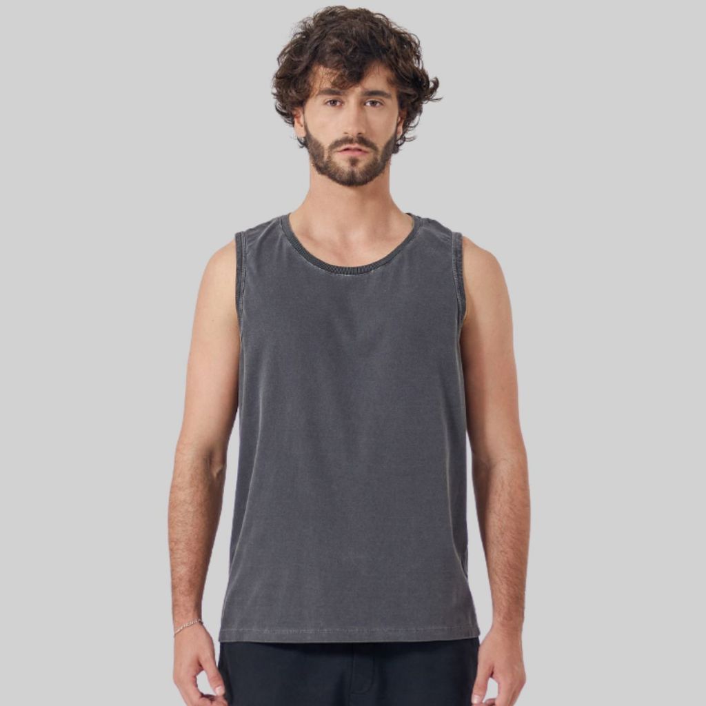 Detalhes do Regata Casual Básica Cores Diversas