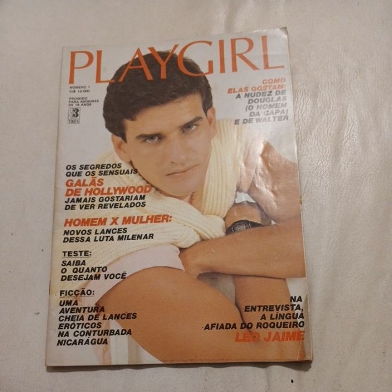 revista playgirl brasileira leo Jaime James Dean Marlon brando Walter Rocha Douglas Alberto